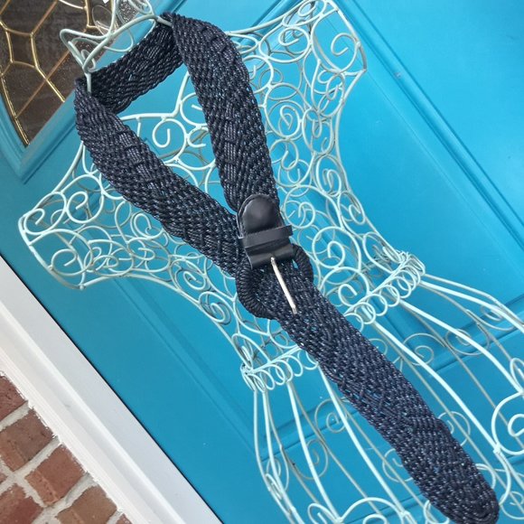 Wide Woven Belt Braided Macrame Belt Womens Vegan Rope Multi Loop Bohemian main image 12